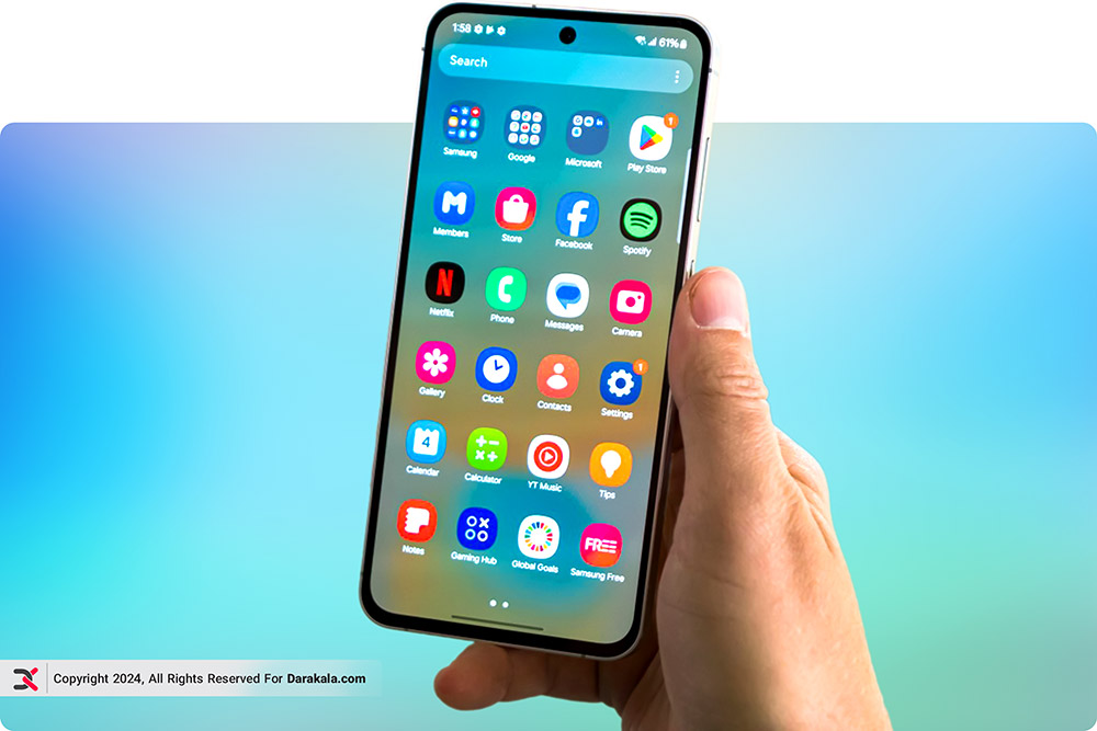 گوشی-Samsung Galaxy S24 FE-صفحه نمایش